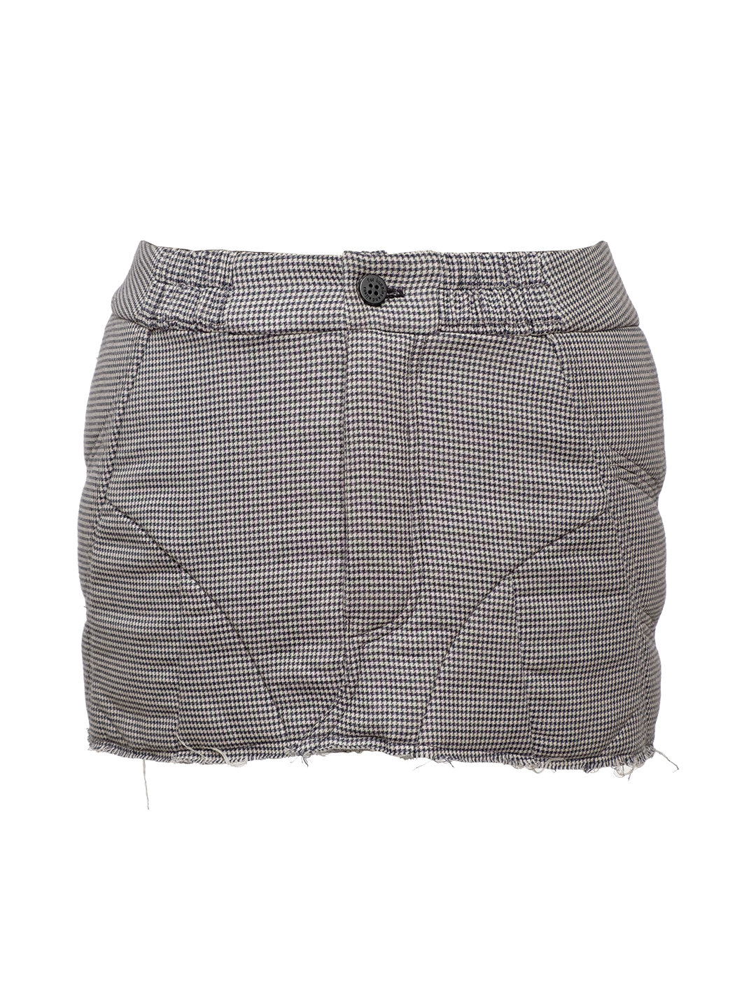 Cotton Muscle Mini Skirt