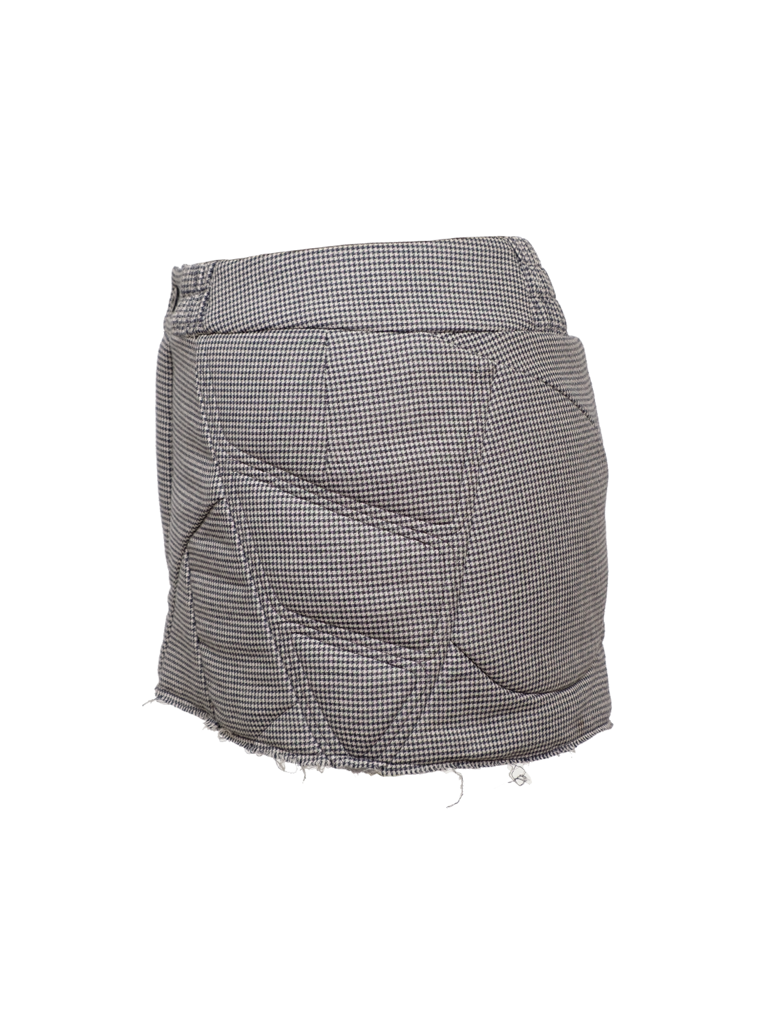 Cotton Muscle Mini Skirt
