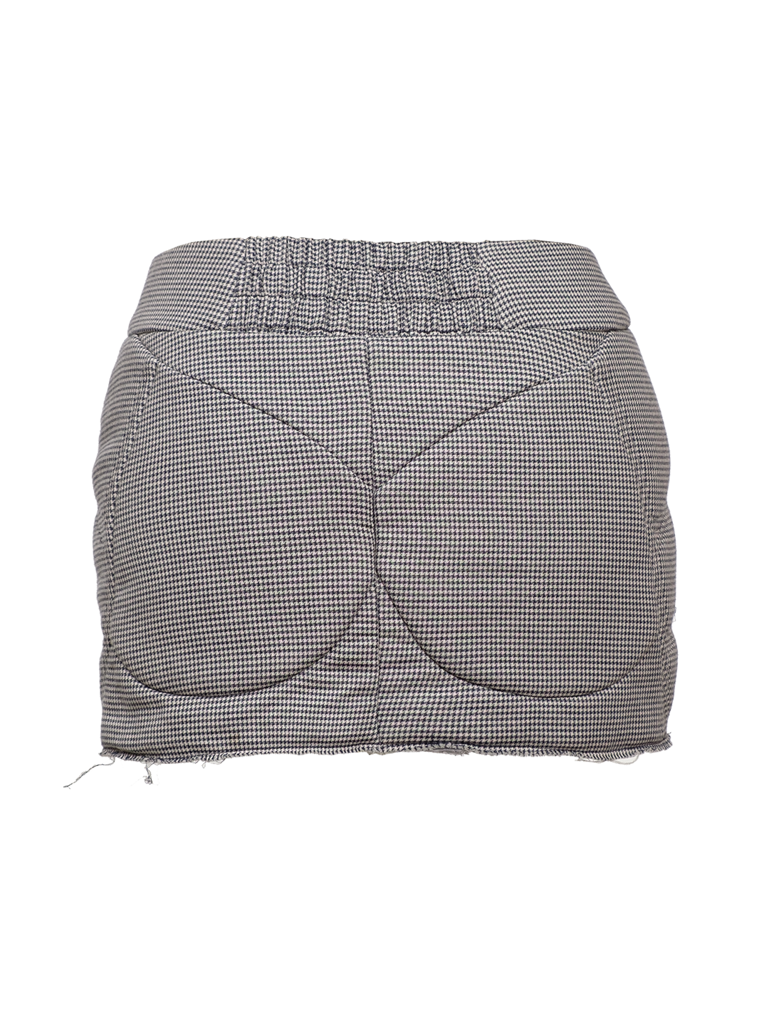 Cotton Muscle Mini Skirt
