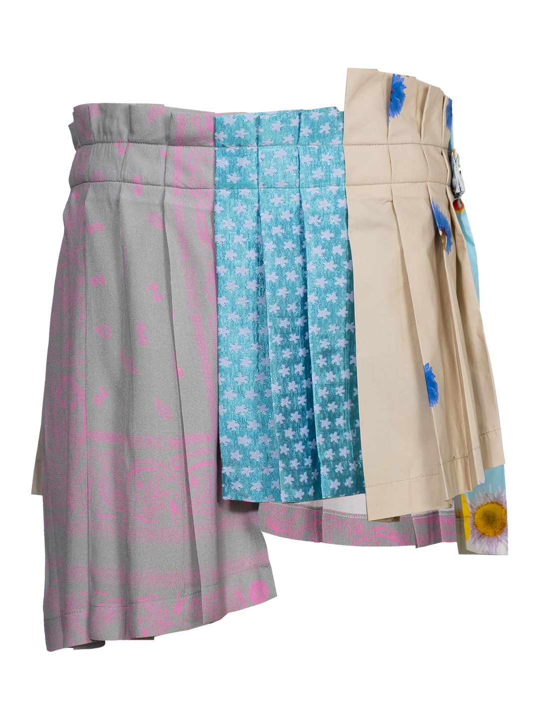 Upcycled Pleated Skirt