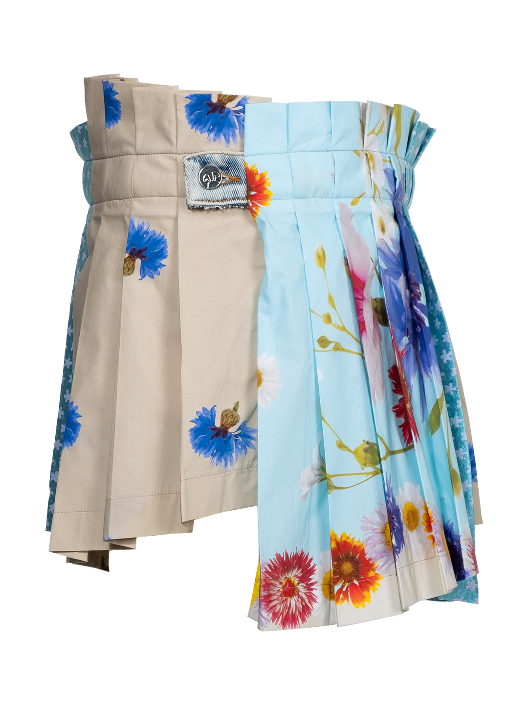 Upcycled Pleated Skirt