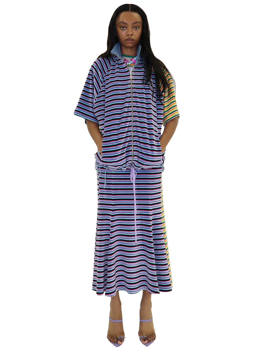 Terry Maxi Skirt