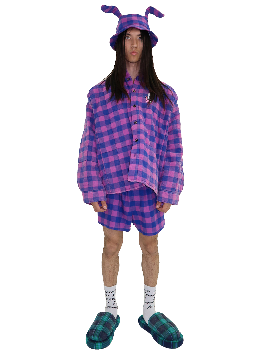 Checked Boxers