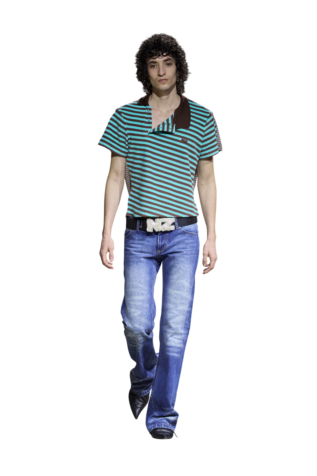 STRIPED POLO
