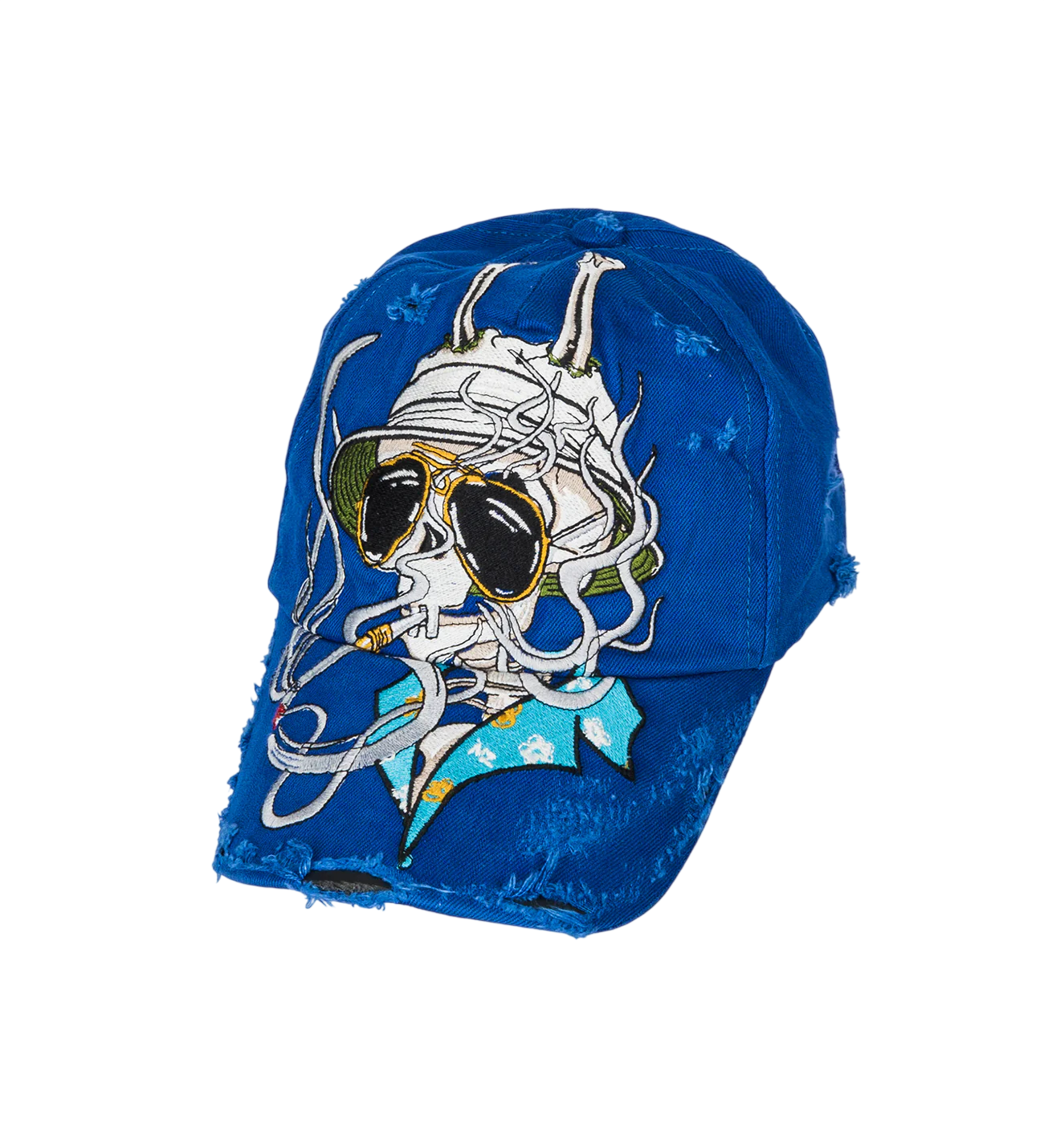 SKULL IN SUNGLASSES DADDY BASEBALL HAT