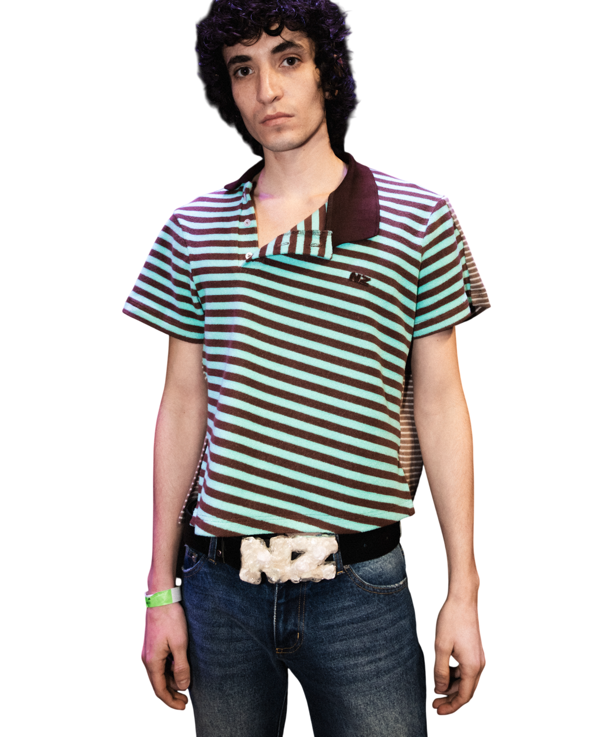 STRIPED POLO