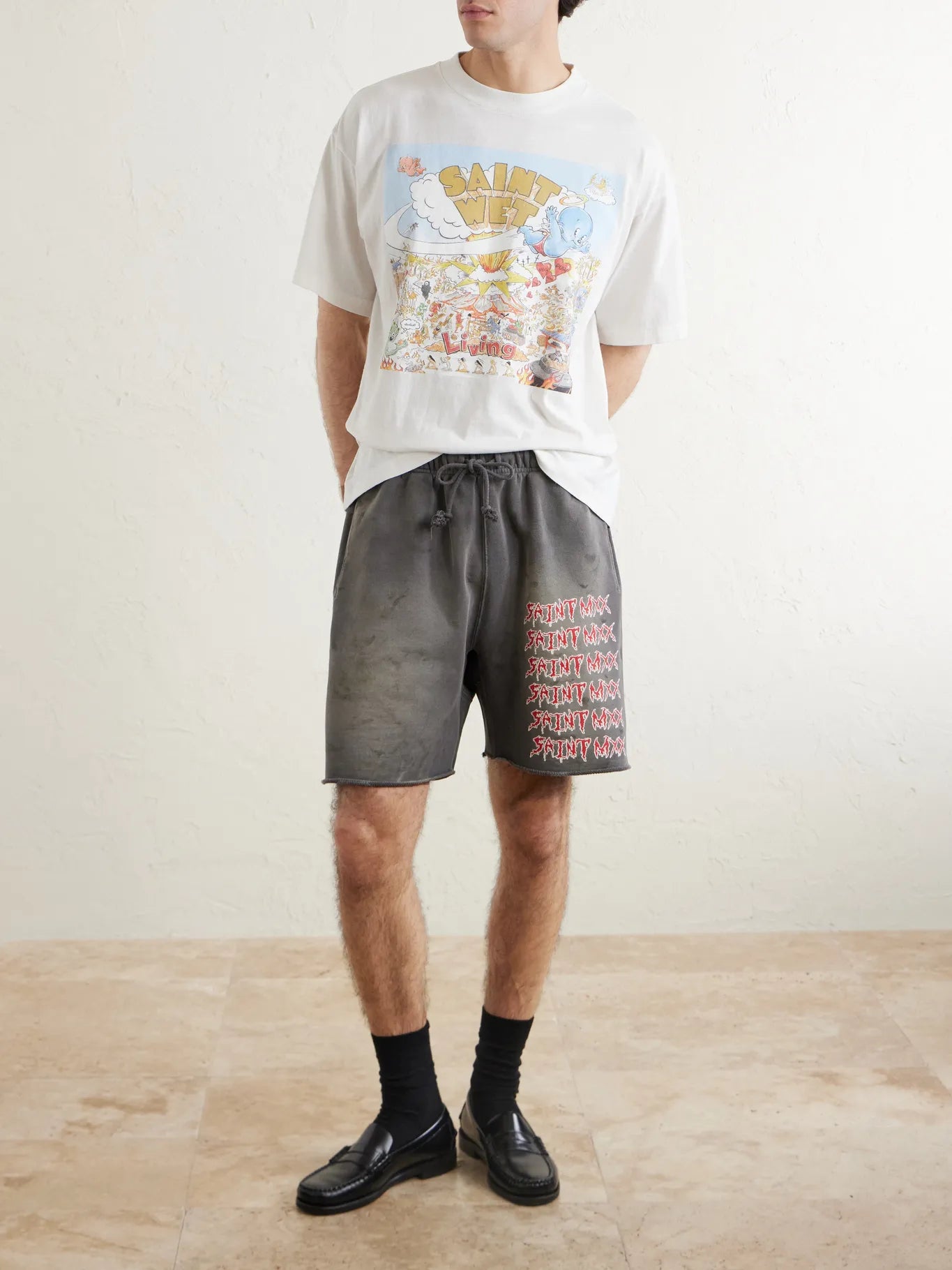 SAINT MXXXXXX SS T-SHIRT/SAINT WET