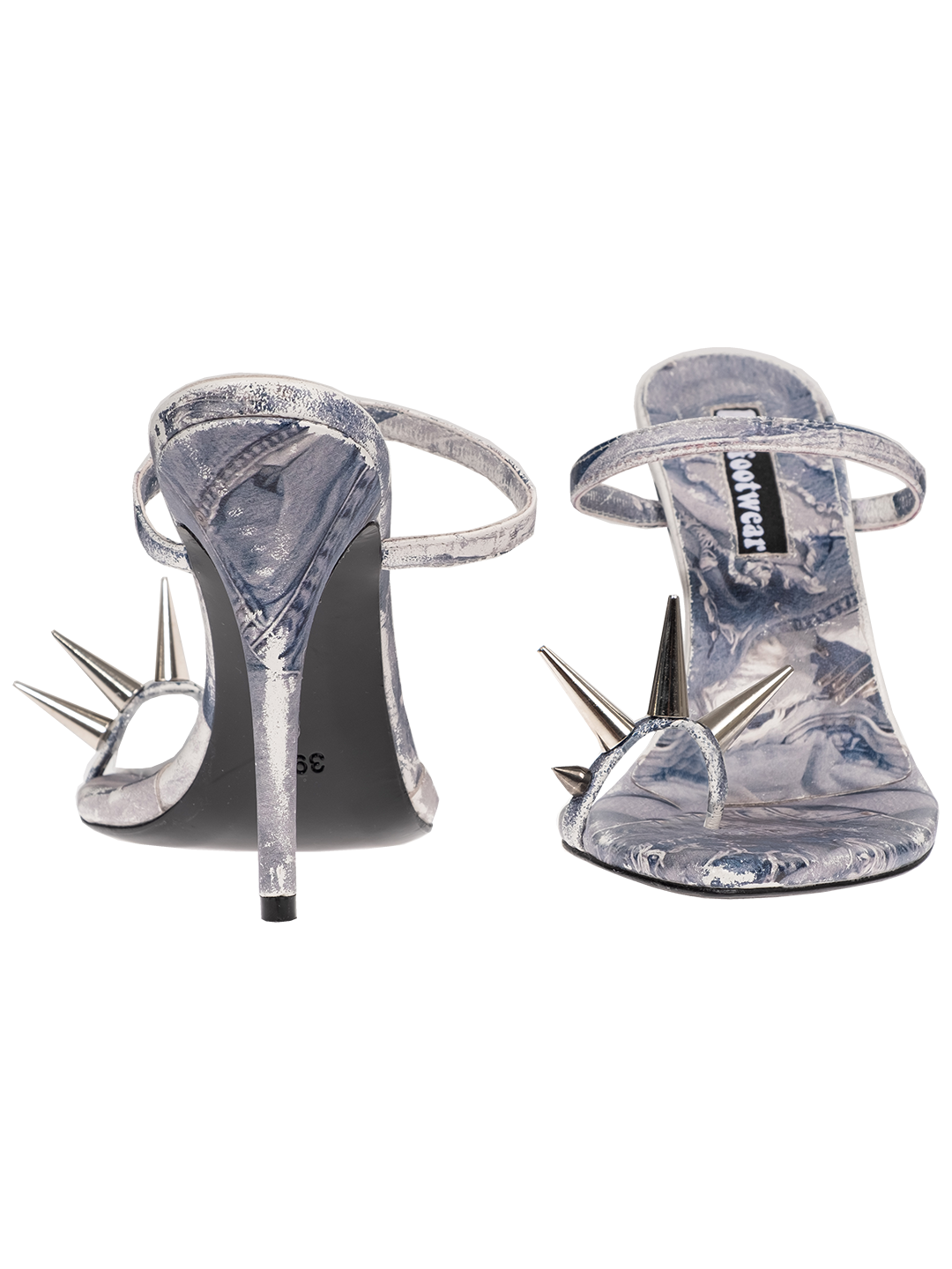 Jeans Spike Heels