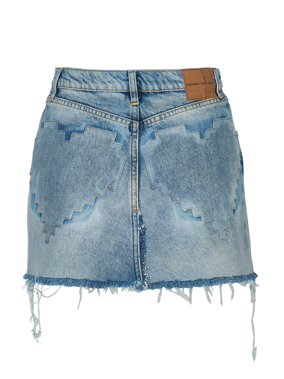Pixel Heart Pocket Mini Skirt