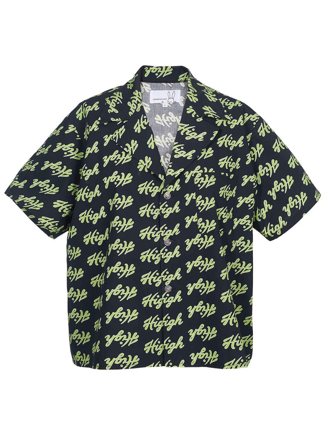 High Print Short-sleeved Shirt