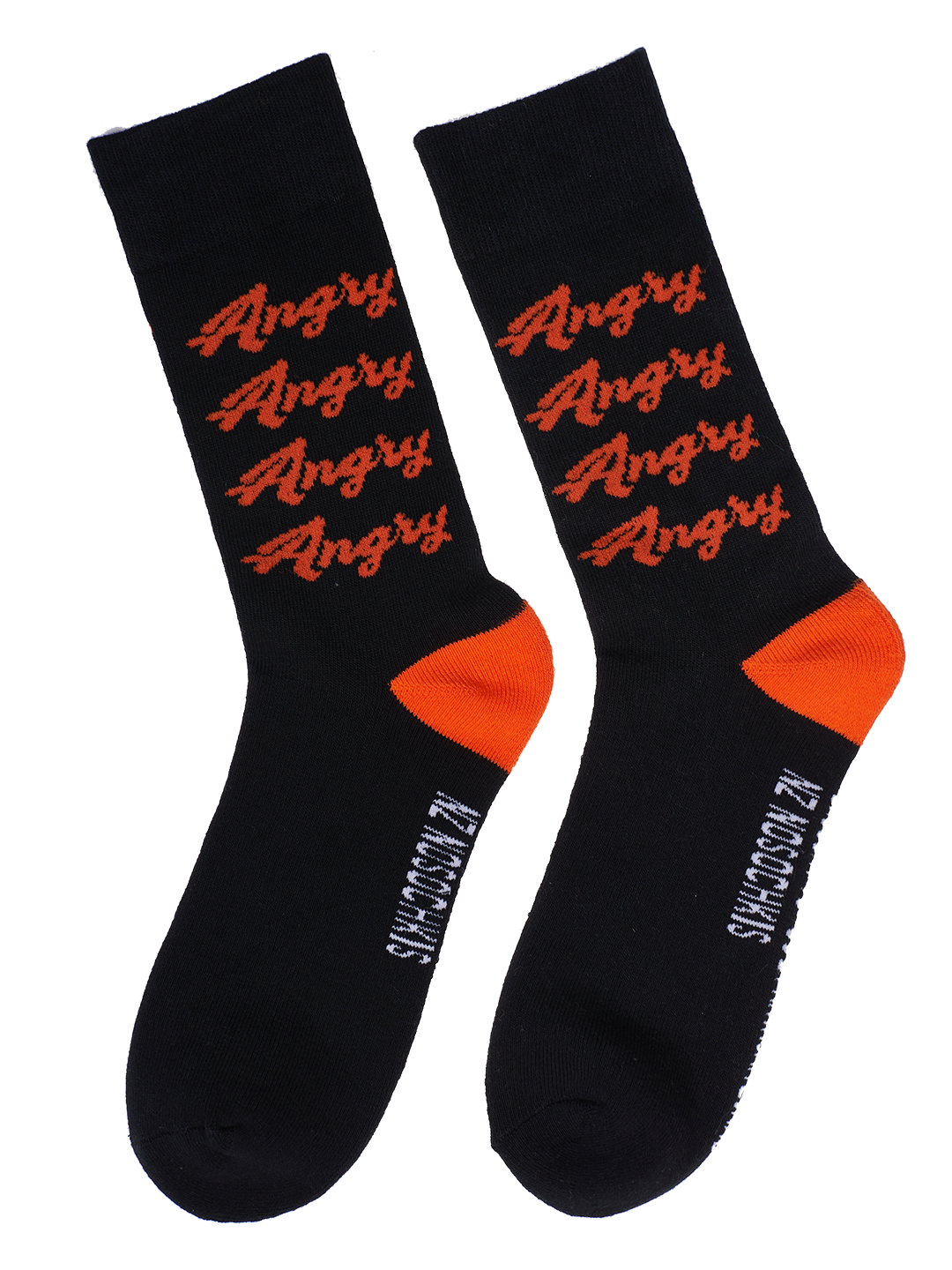 Angry Black Socks /3 Pairs/
