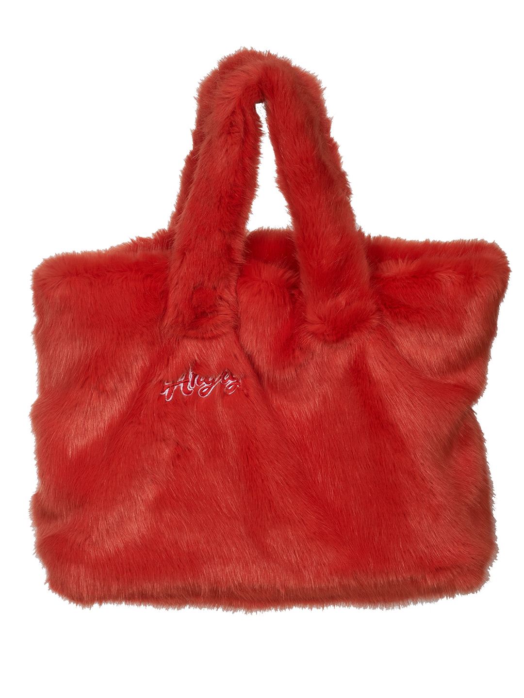 Angry Faux Fur Tote Bag