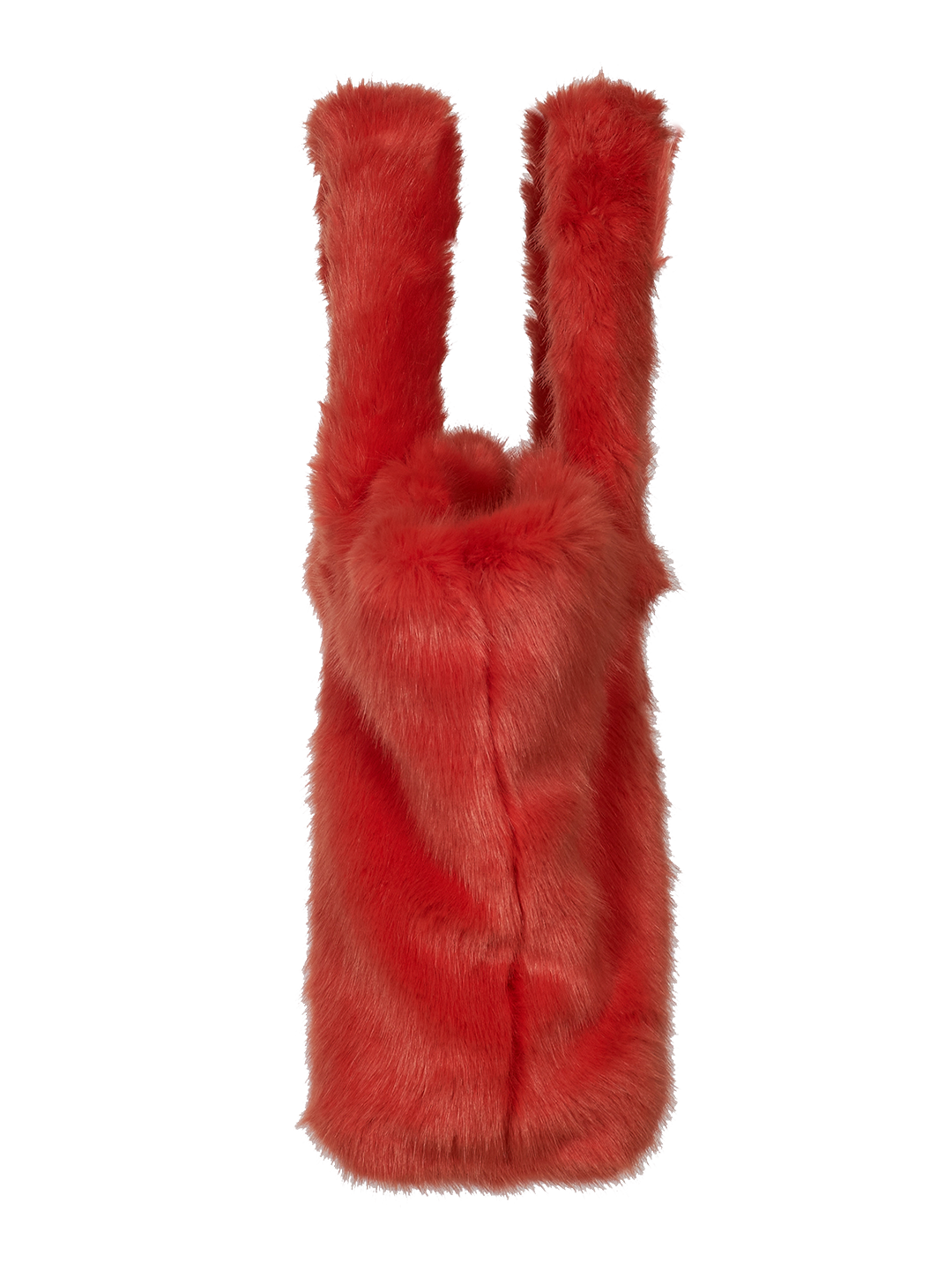 Angry Faux Fur Tote Bag