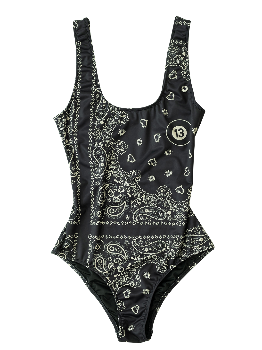 One Piece Bandana-print  Swimsuit