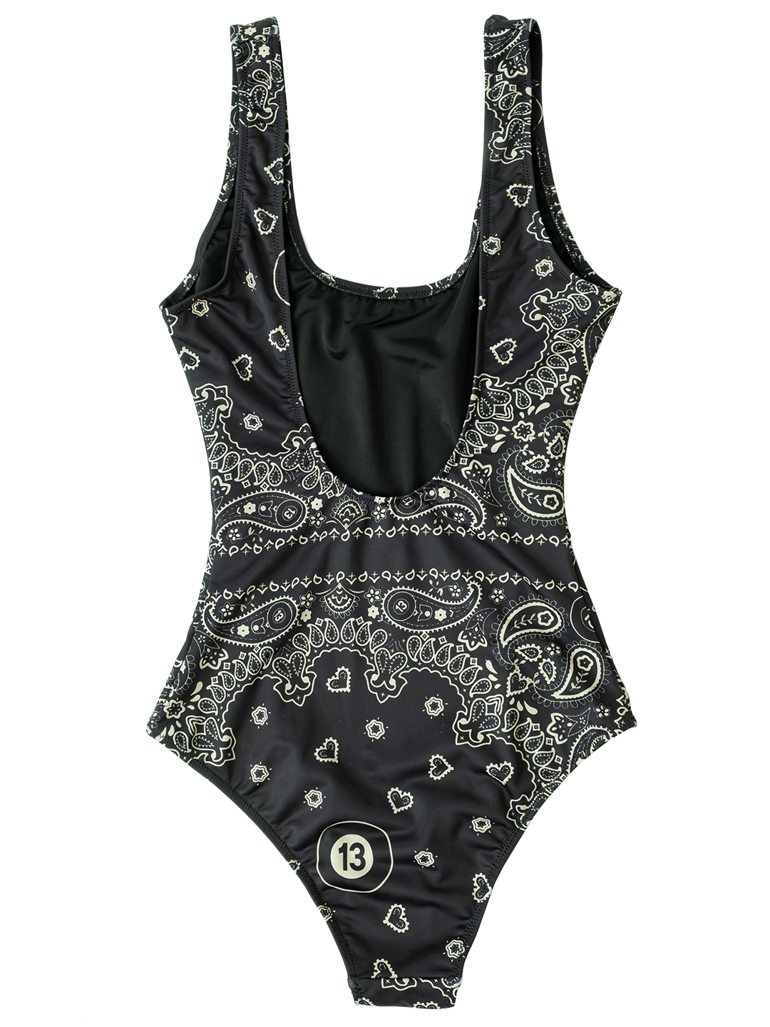 One Piece Bandana-print  Swimsuit