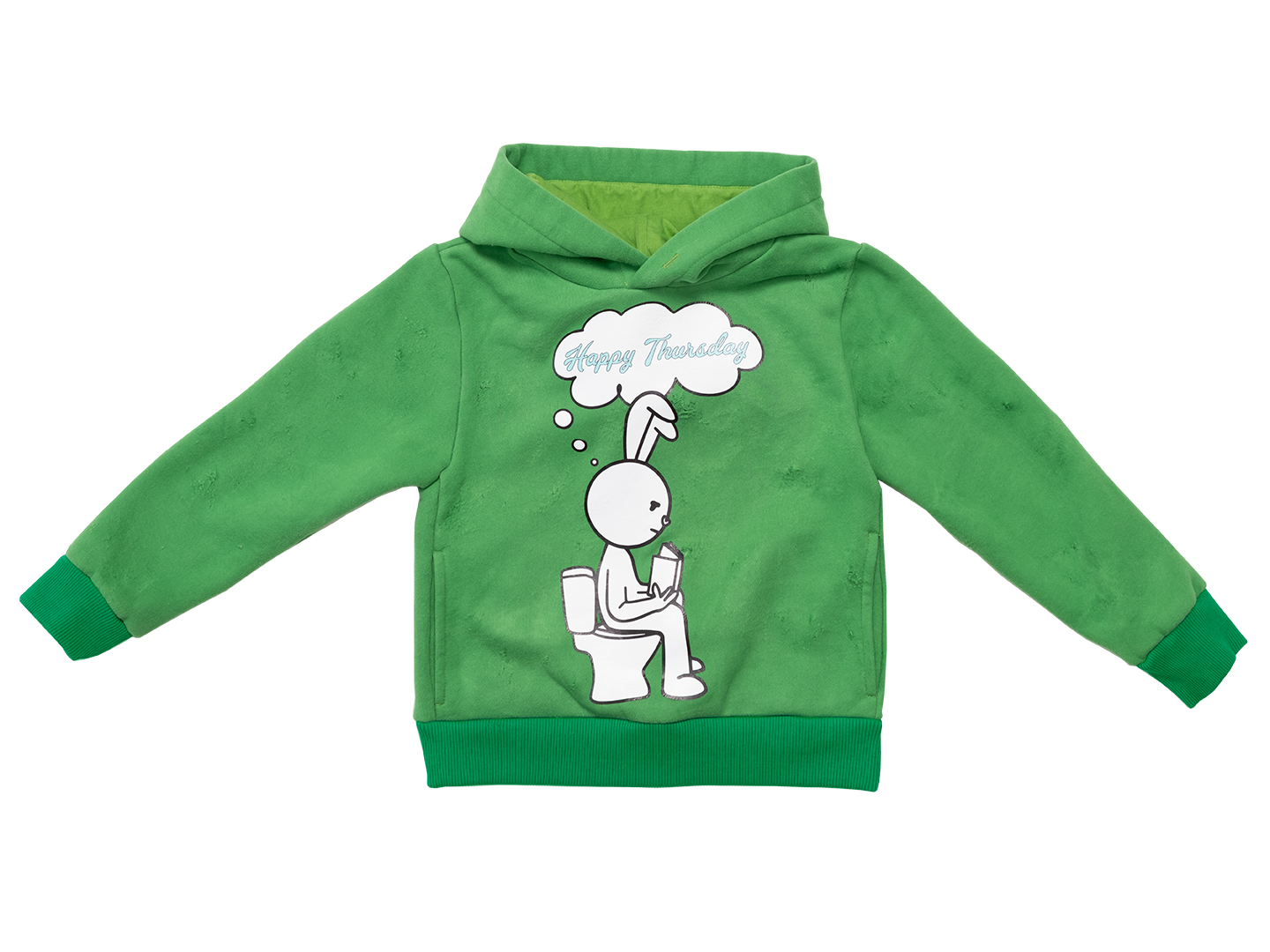 Distressed 'Happy Thursday' Hoodie