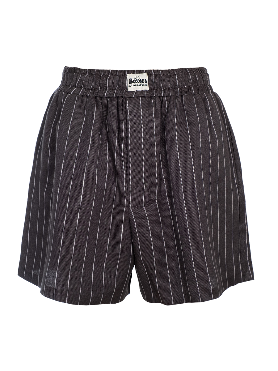 Pinstripe Boxer Shorts – NATASHA ZINKO