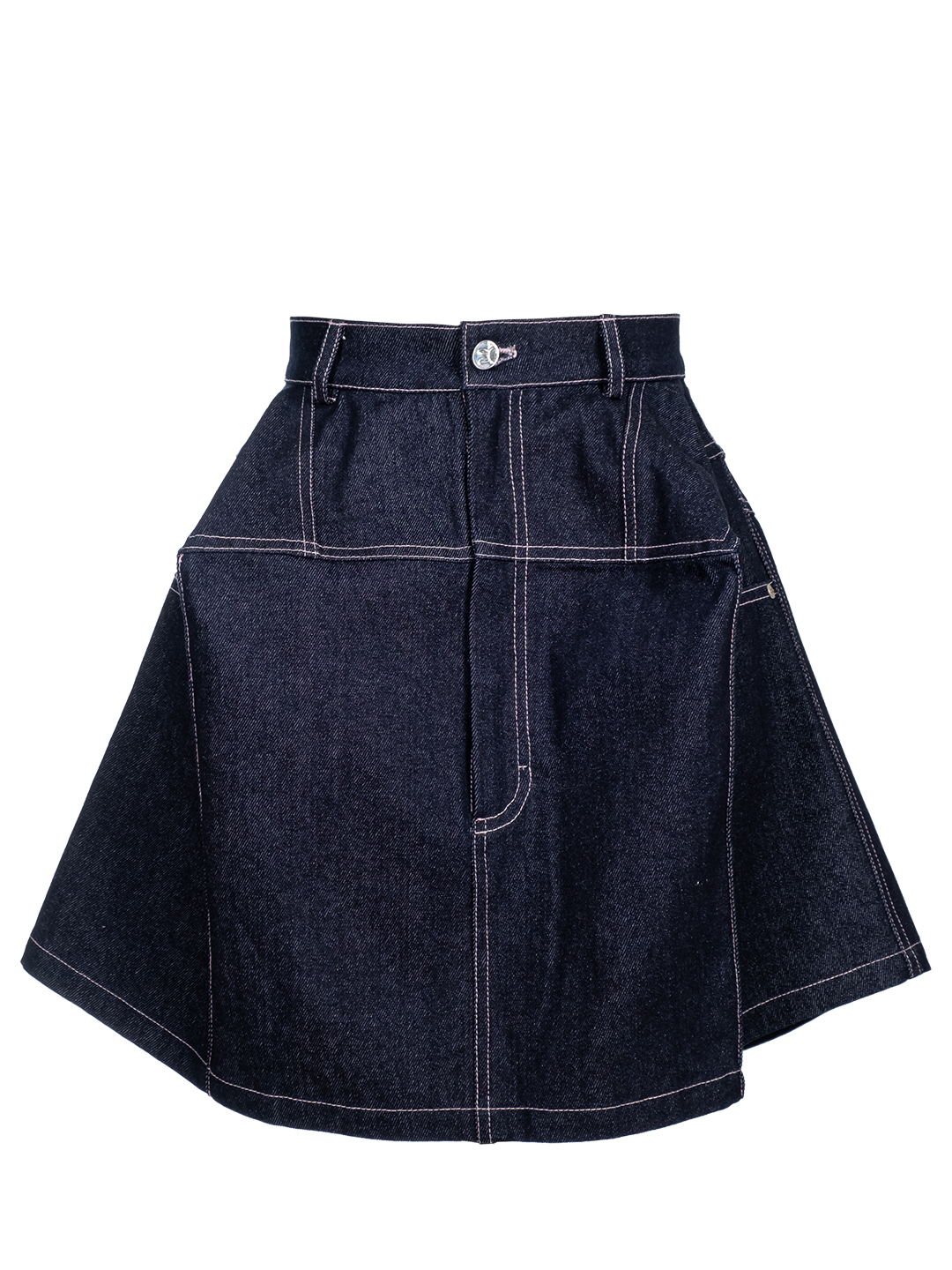 Denim Full Skirt