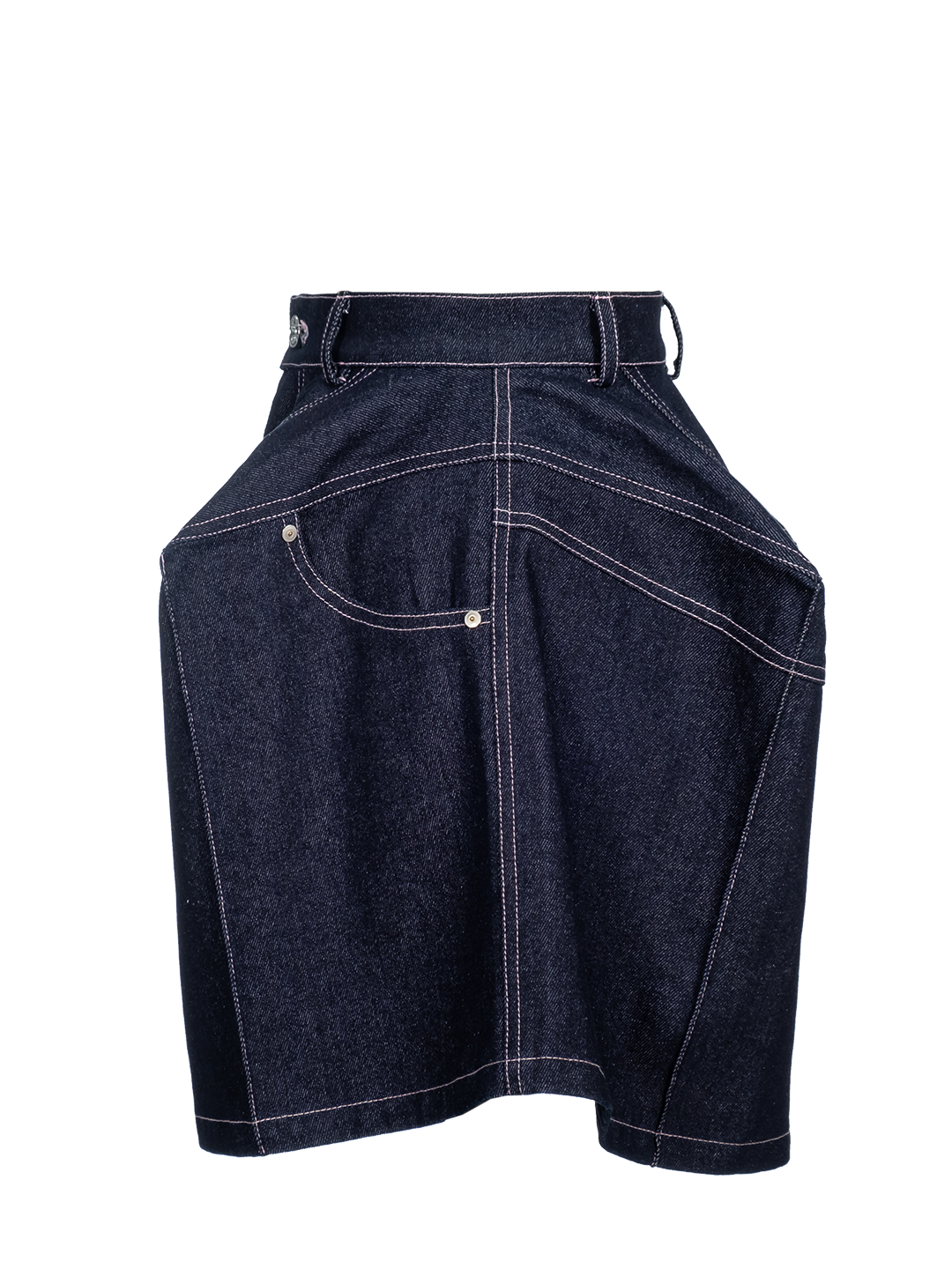 Denim Full Skirt