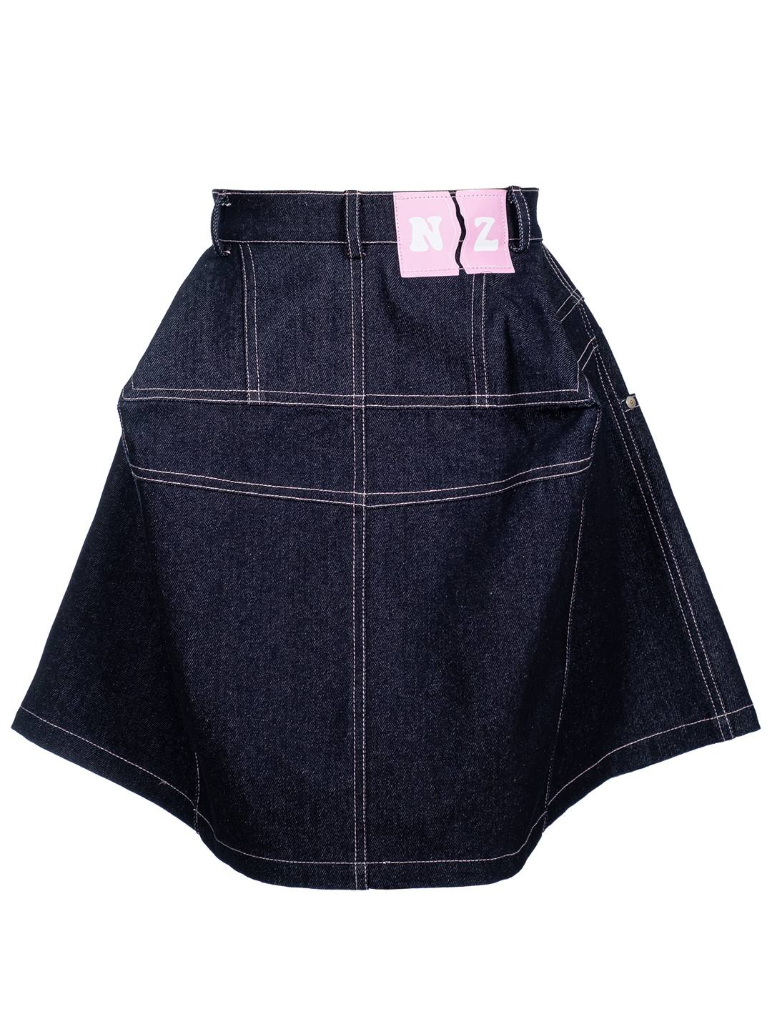 Denim Full Skirt