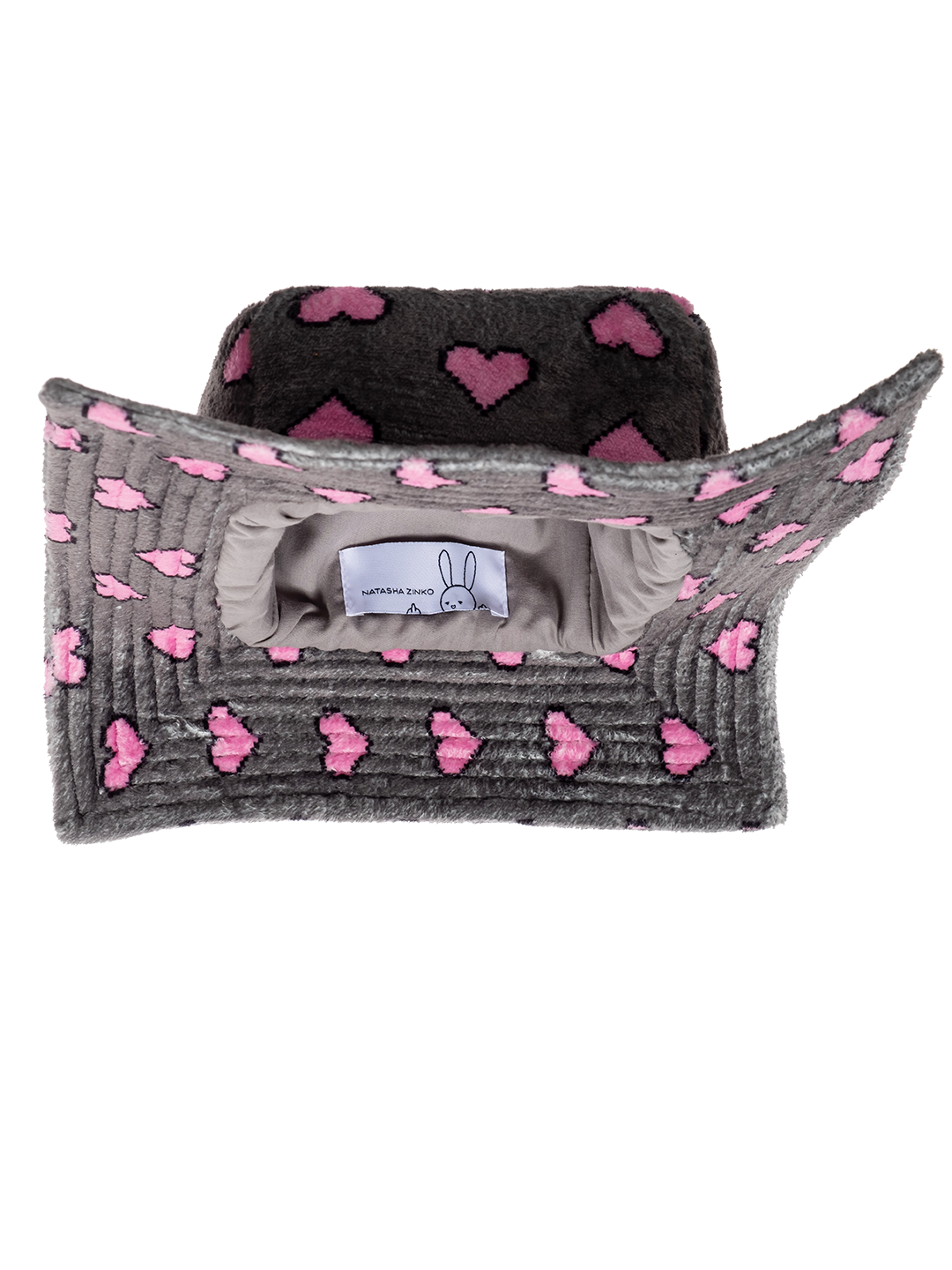 Pixel Heart Box Bucket Hat