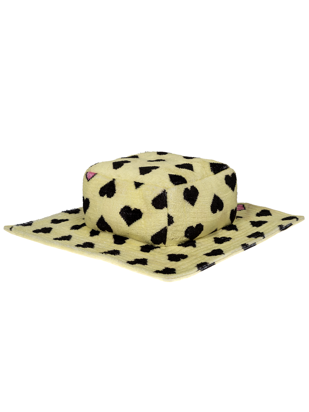 Pixel Heart Box Bucket Hat