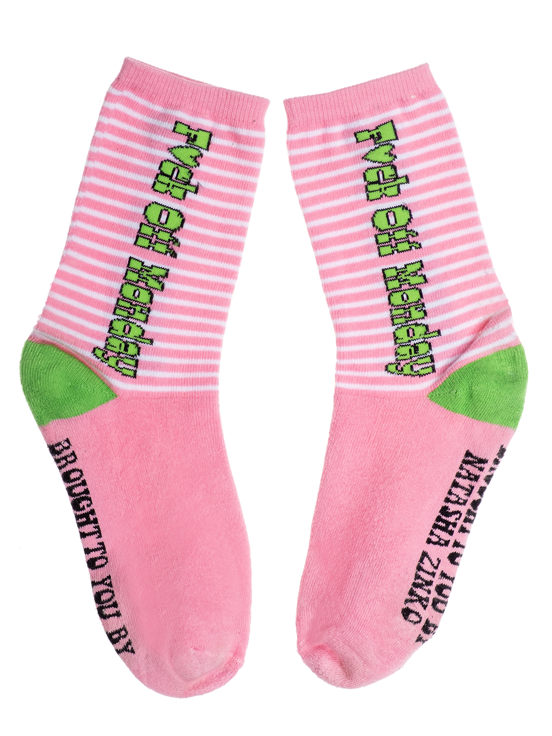 'F*ck Off Monday' Socks /3 Pairs/
