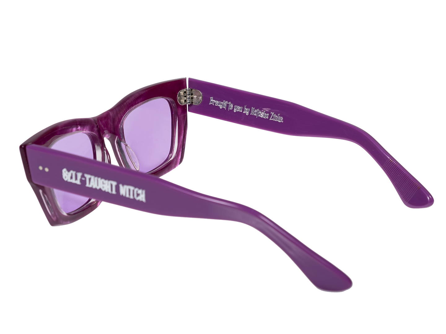 Square Glasses 'Self Taught Witch'