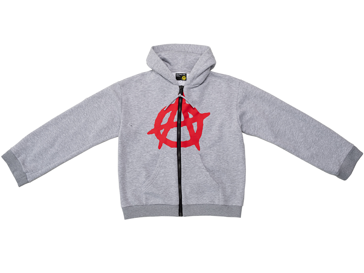 Anarchy-print Hoodie
