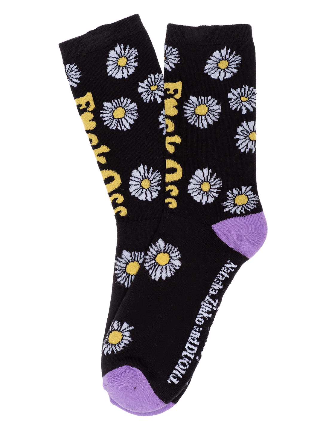 Daisy-print F*ck Off Socks /3 Pairs/