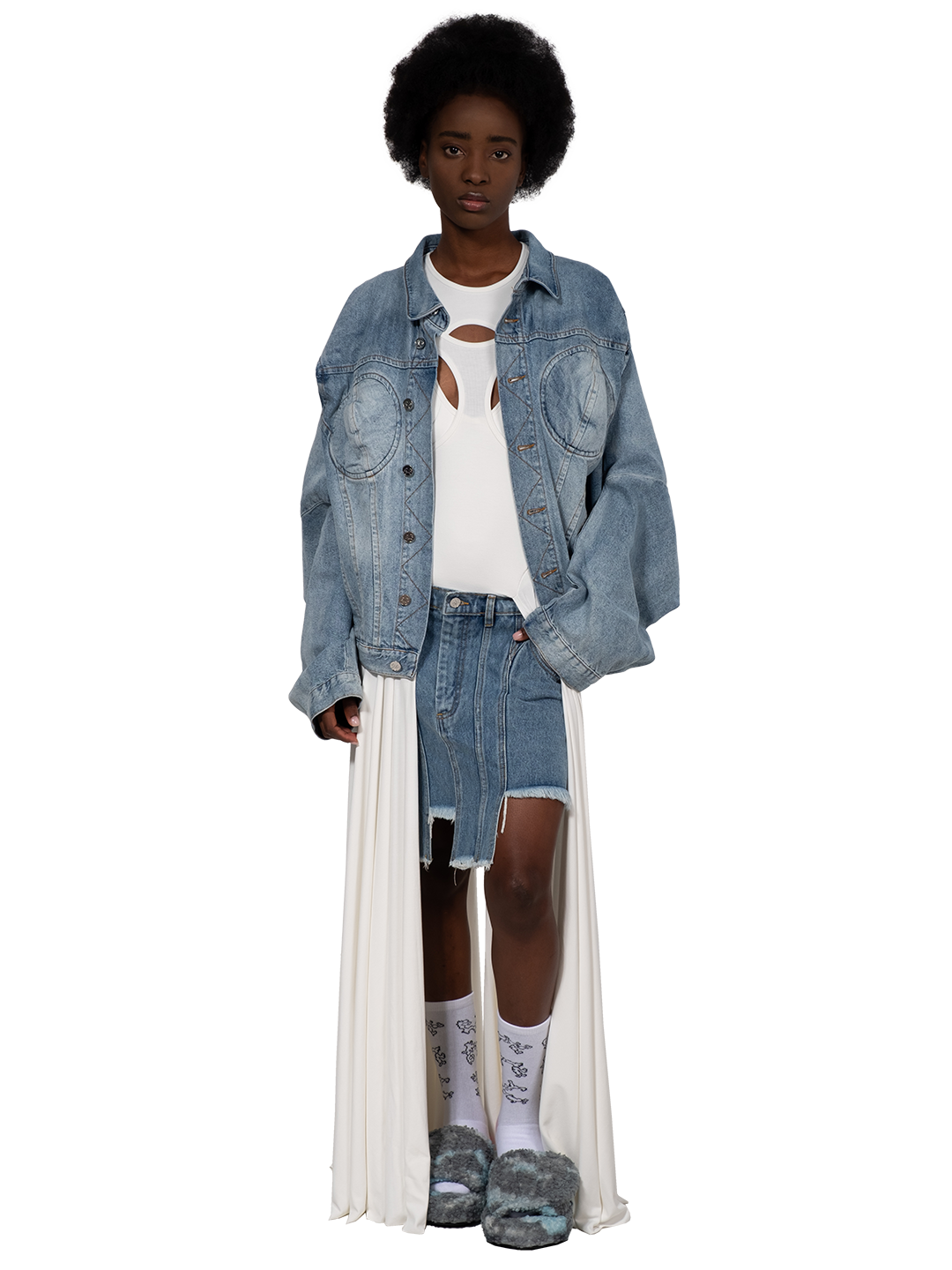 Mini Denim Skirt