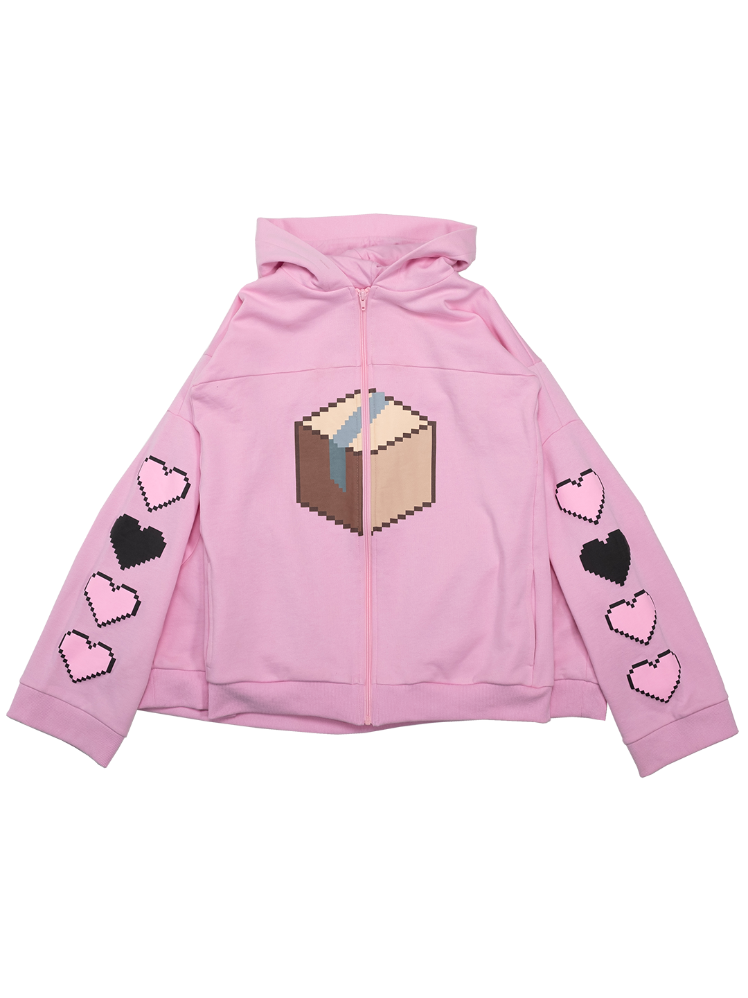 Box Zipped Hoodie