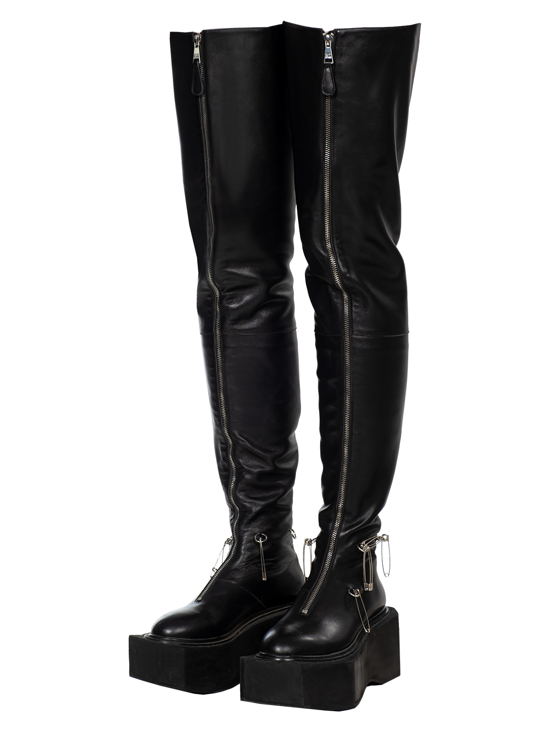 Thigh-High Box Boots