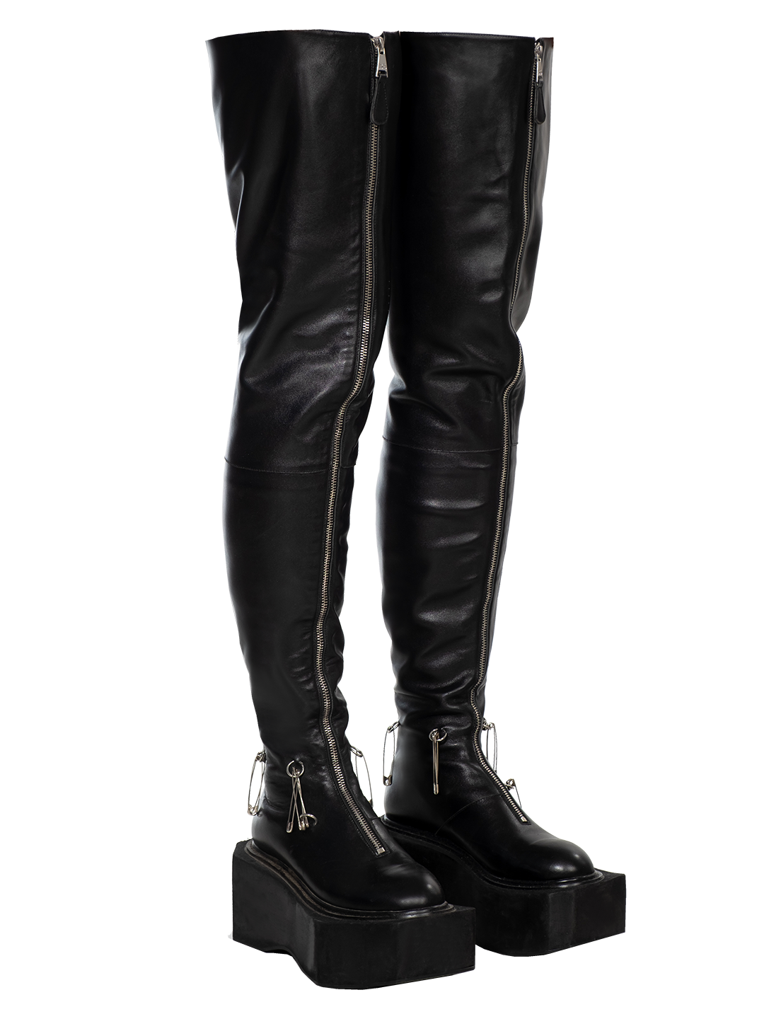 Thigh-High Box Boots