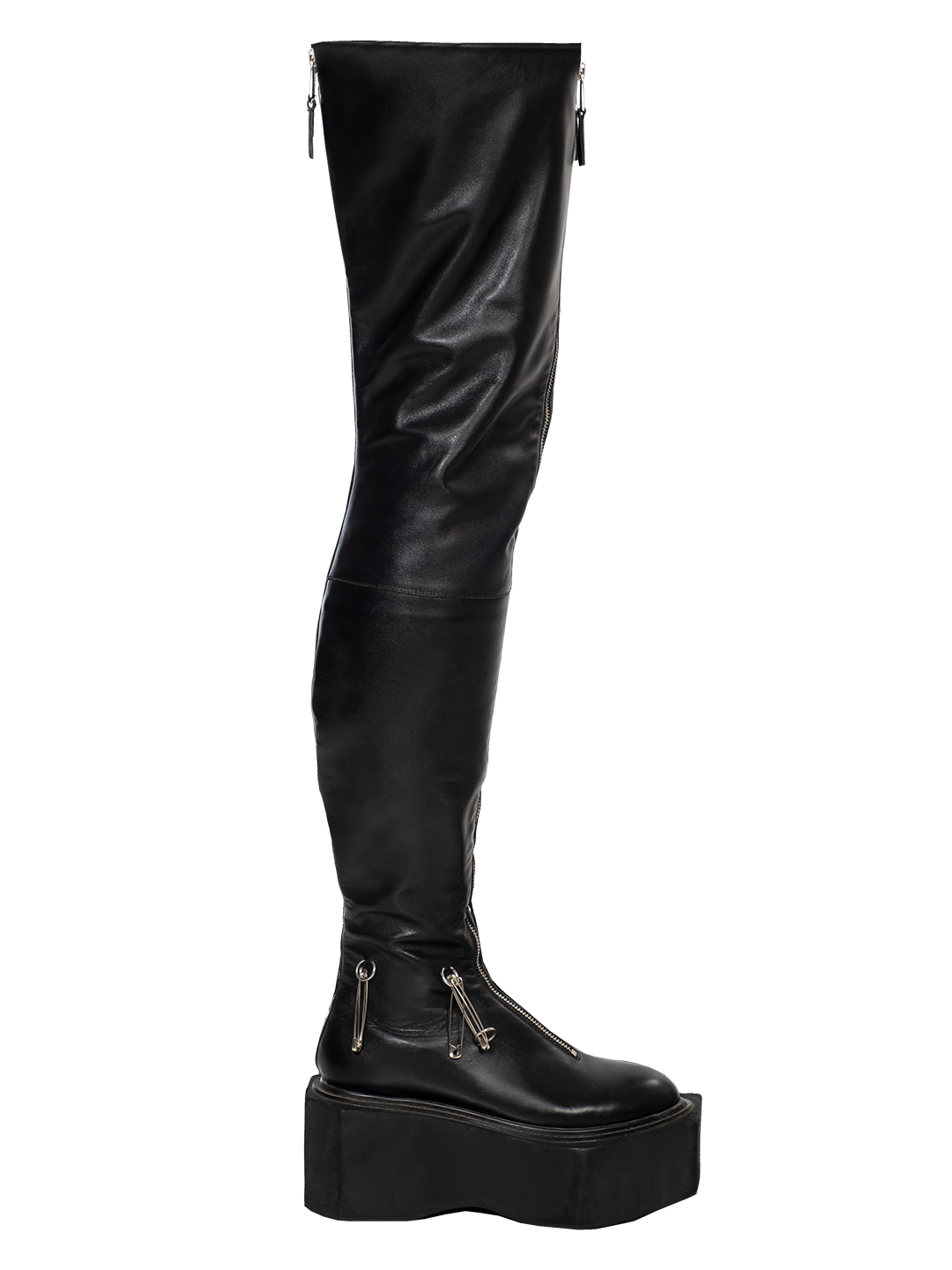 Thigh-High Box Boots