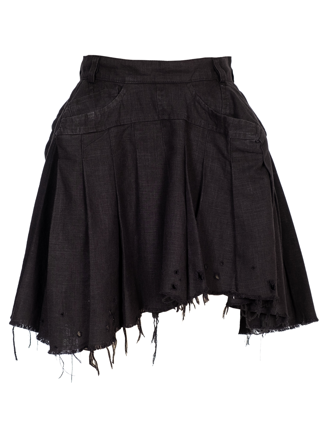 Pleated Box Skirt