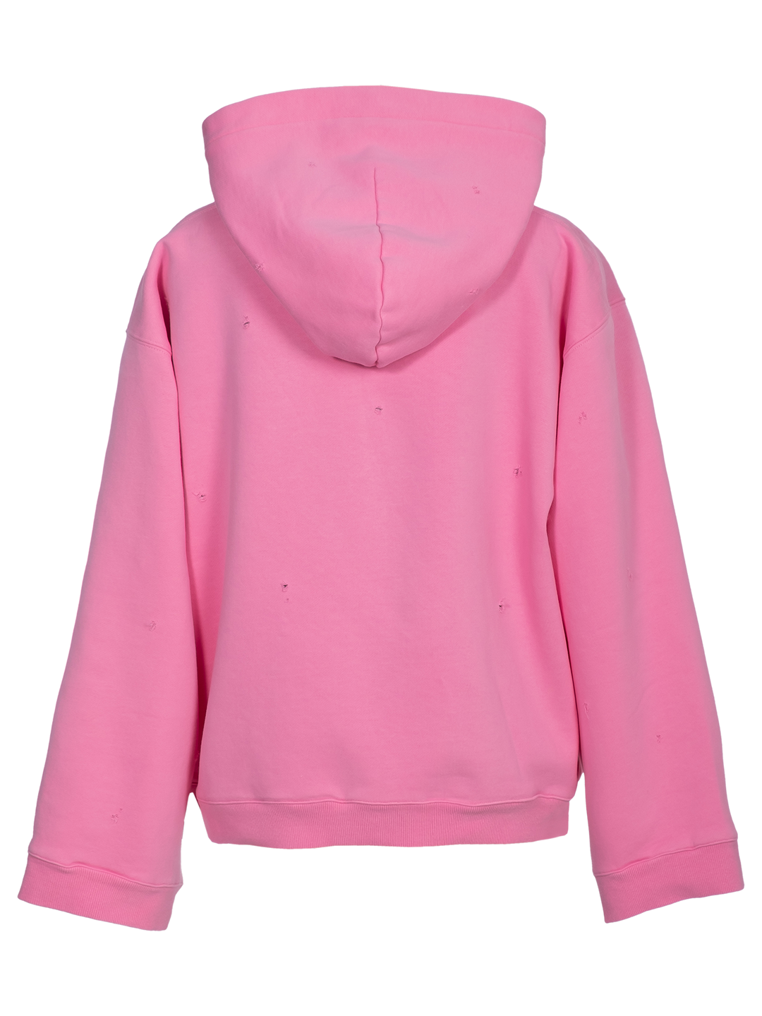 Oversized Distressed 'F*ck Off Monday' Bunny Hoodie