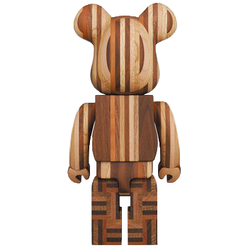 BE@RBRICK KARIMOKU Yosegi 400%