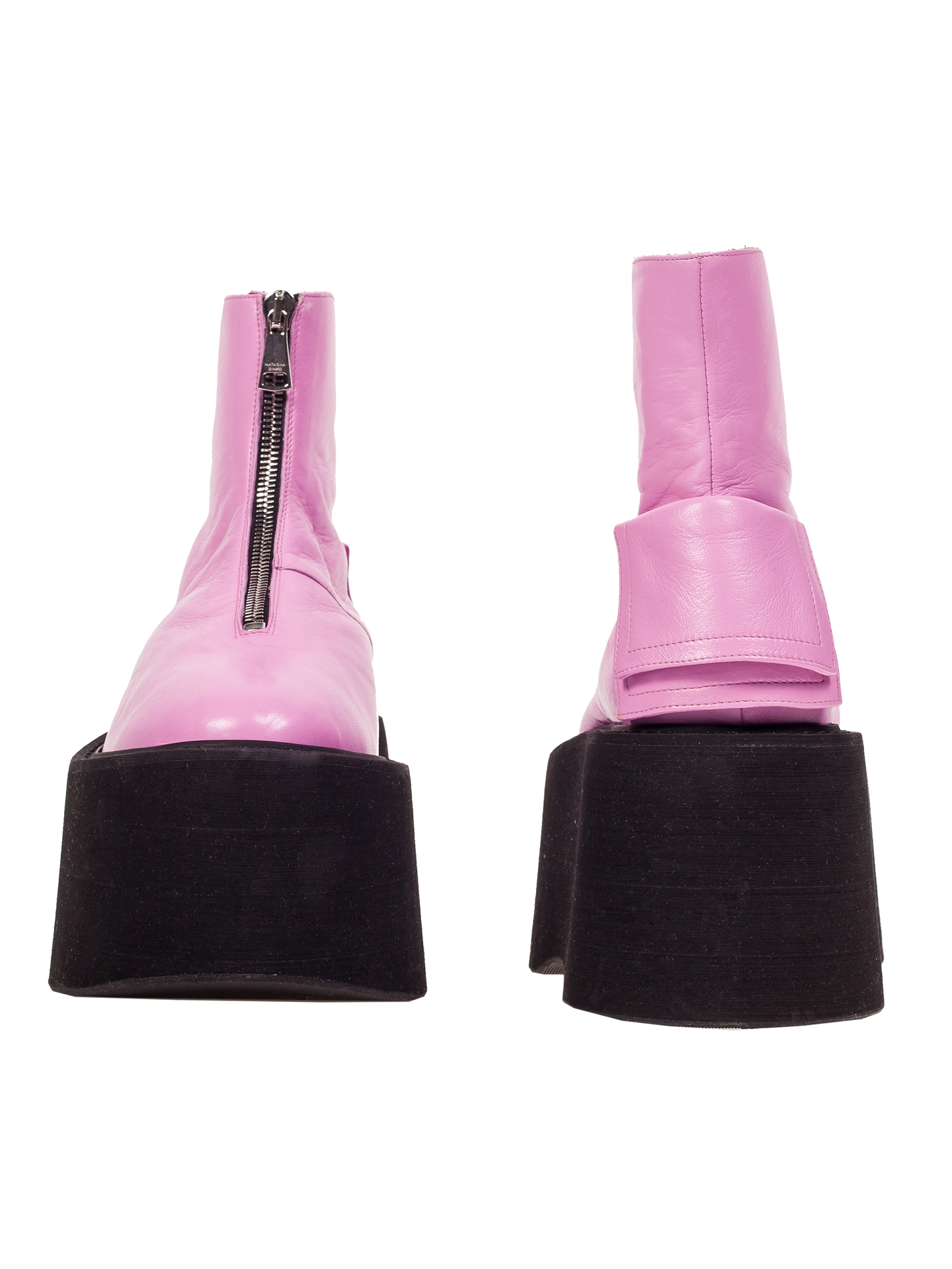 Zip-Front Boots