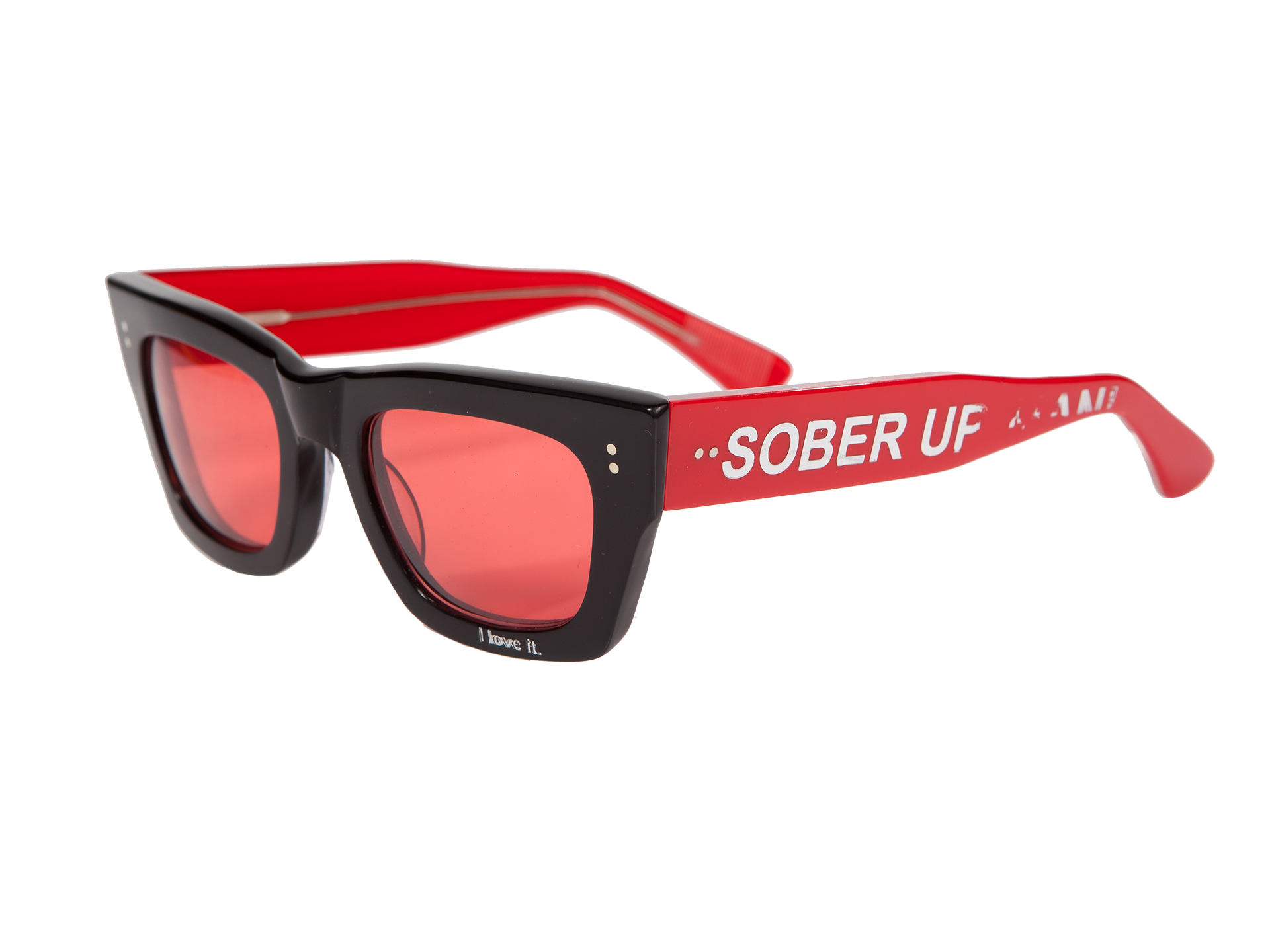 Square-frame Sunglasses Sober Up