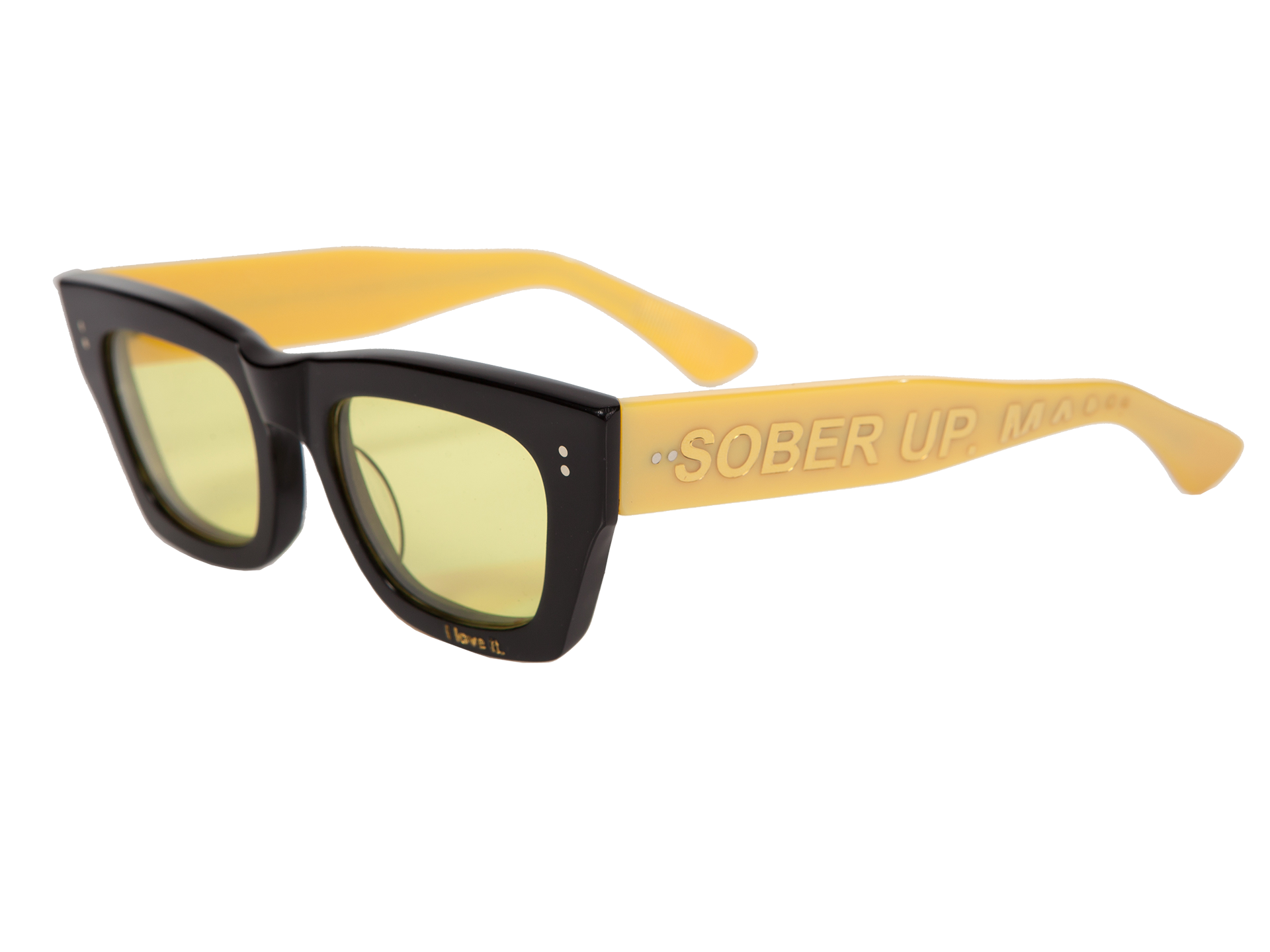 Square-frame Sunglasses Sober Up