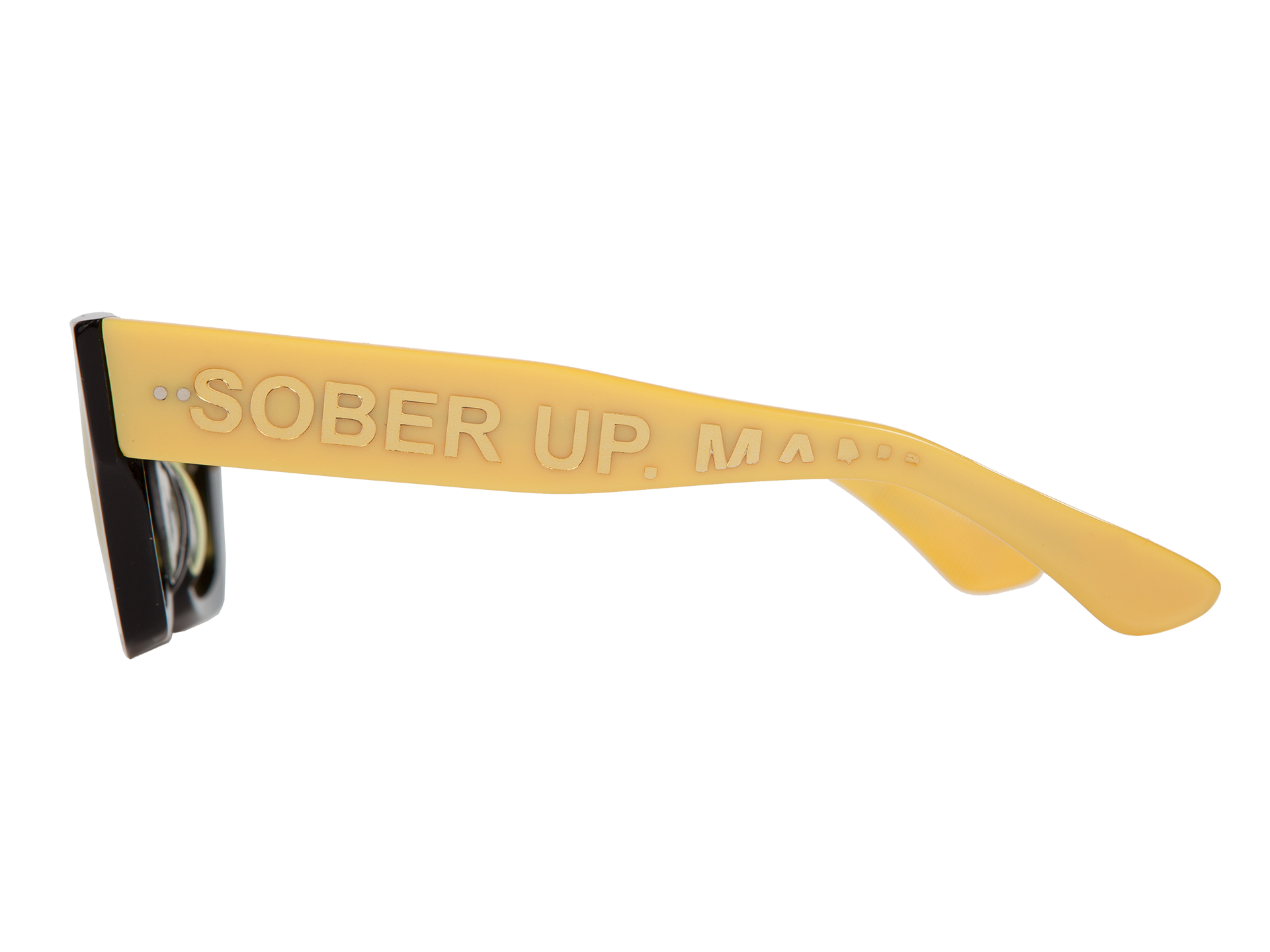 Square-frame Sunglasses Sober Up