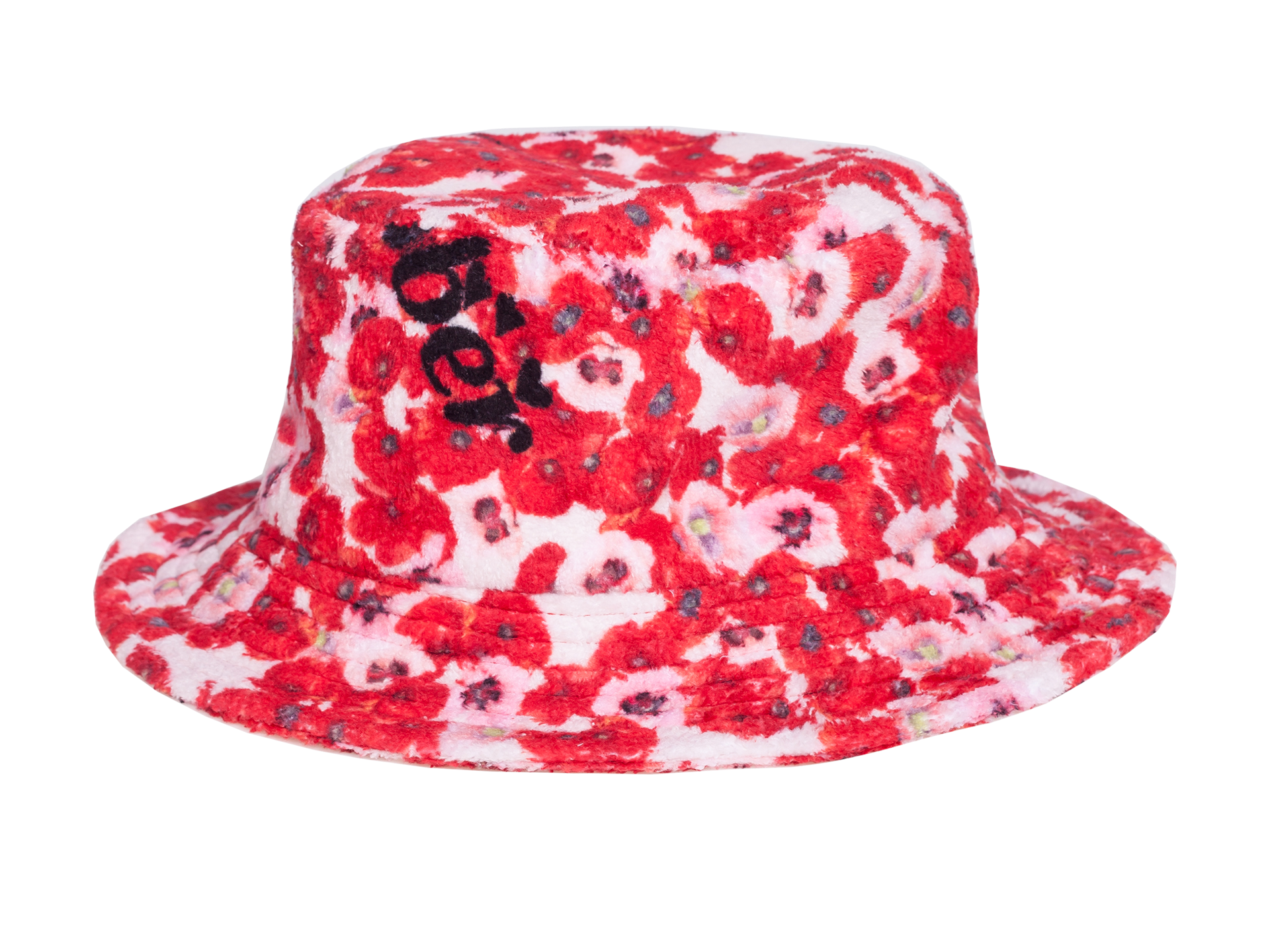 Terry Floral-print Bucket Hat