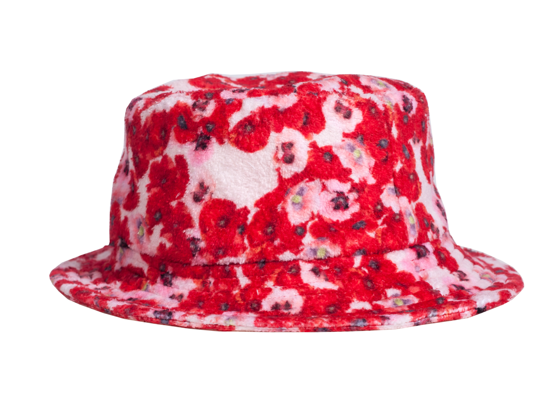 Terry Floral-print Bucket Hat