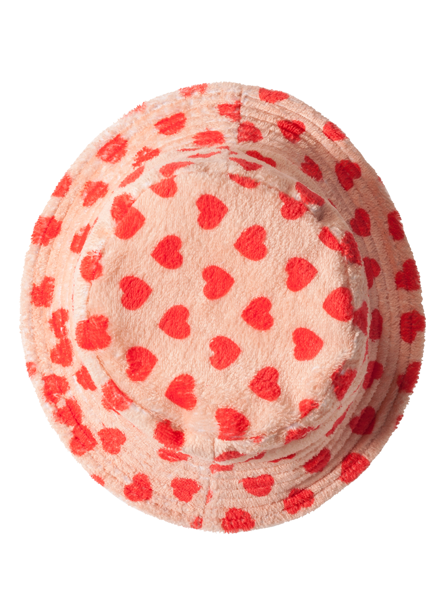 Heart-print Bucket Hat