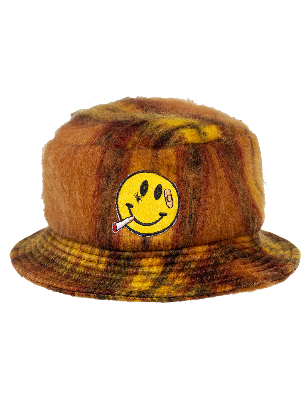 Mohair Smiley Bucket Hat