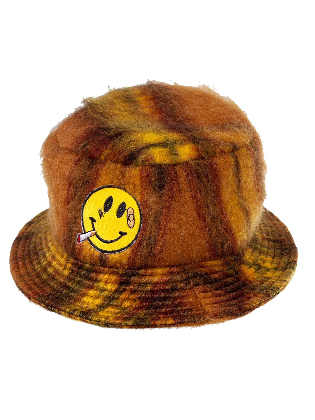 Mohair Smiley Bucket Hat