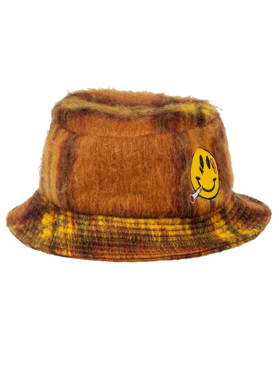 Mohair Smiley Bucket Hat