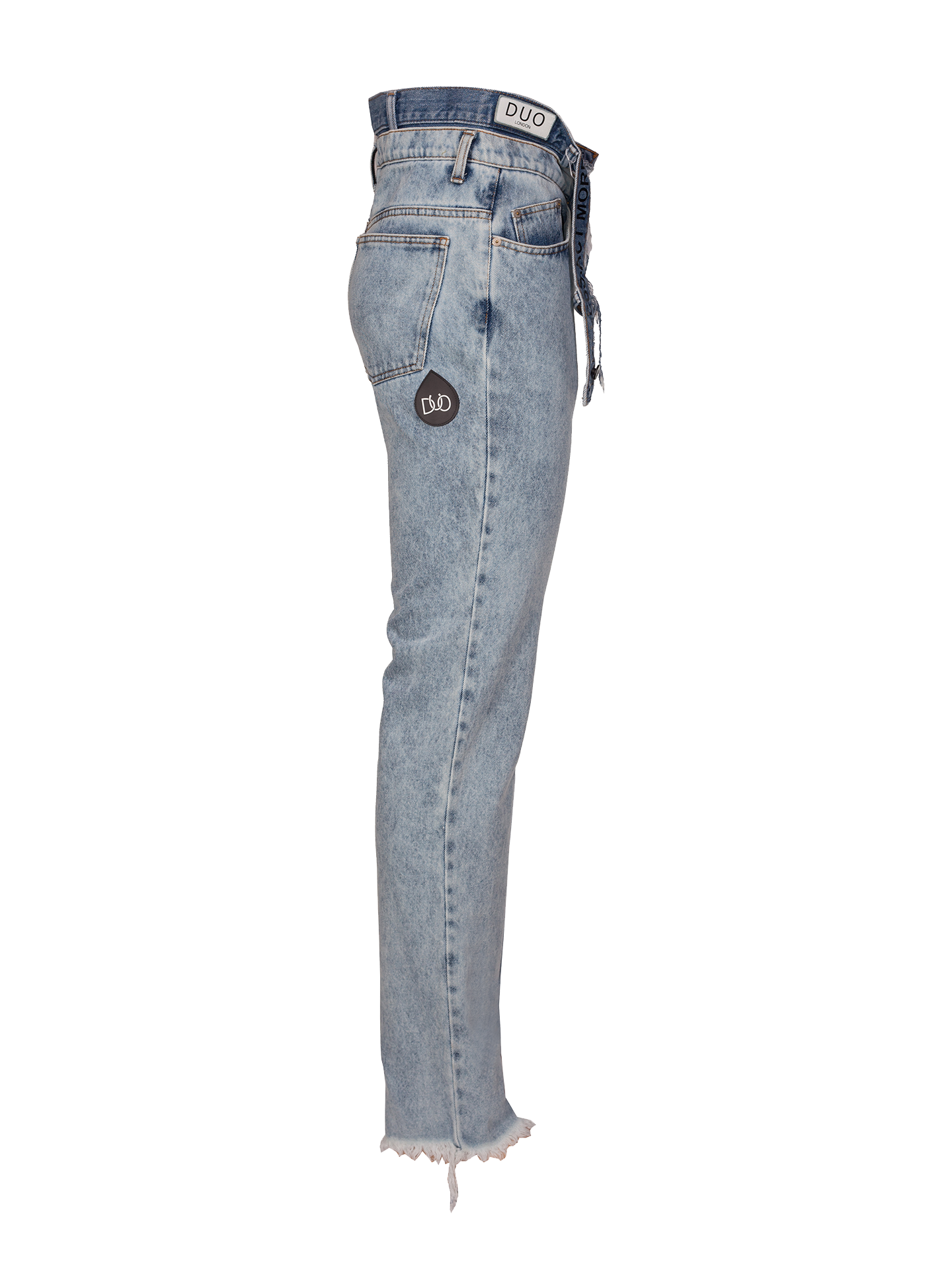 Light Wash Duo Jeans Talk Less. Act More.