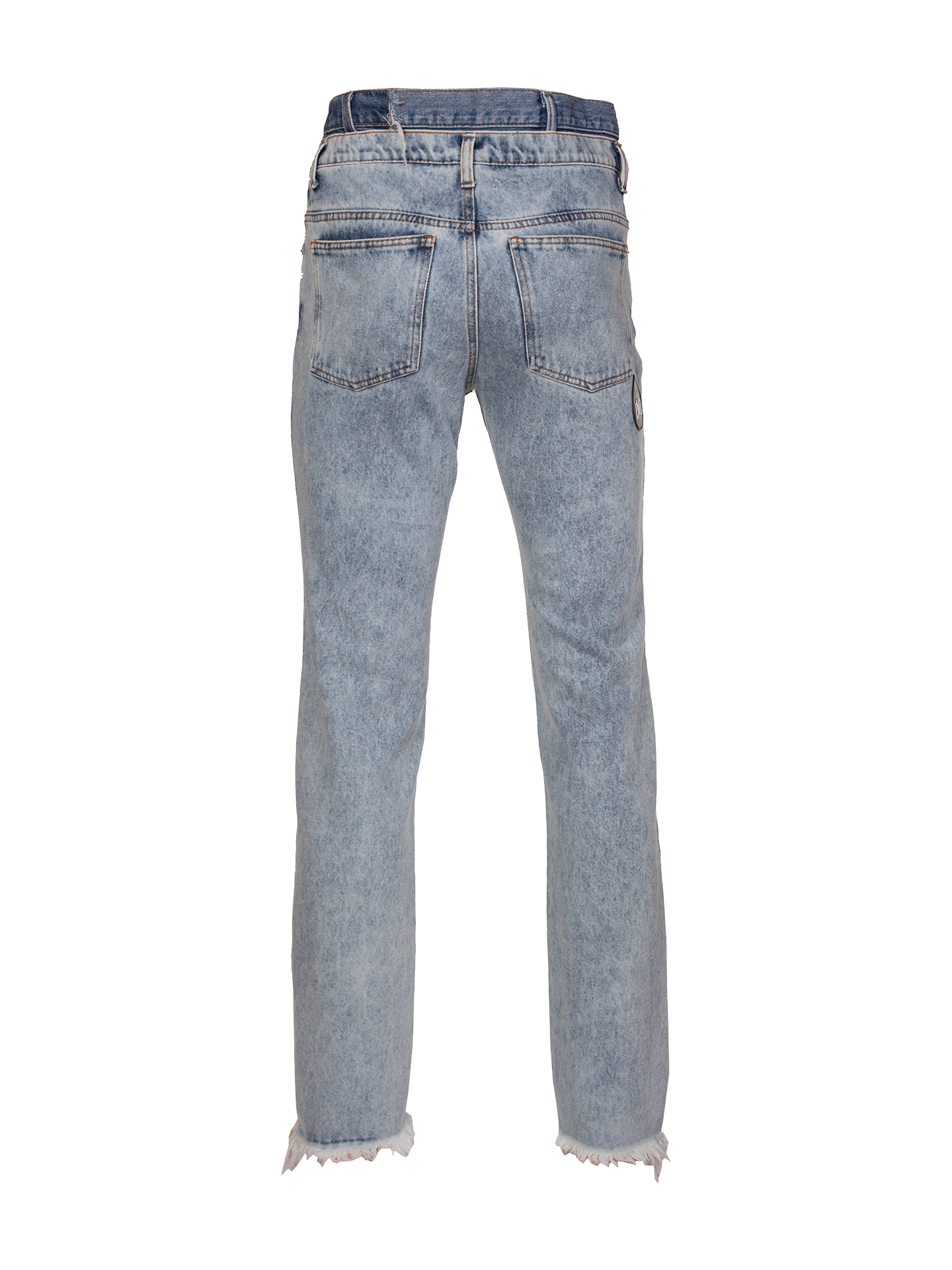 Light Wash Duo Jeans Talk Less. Act More.